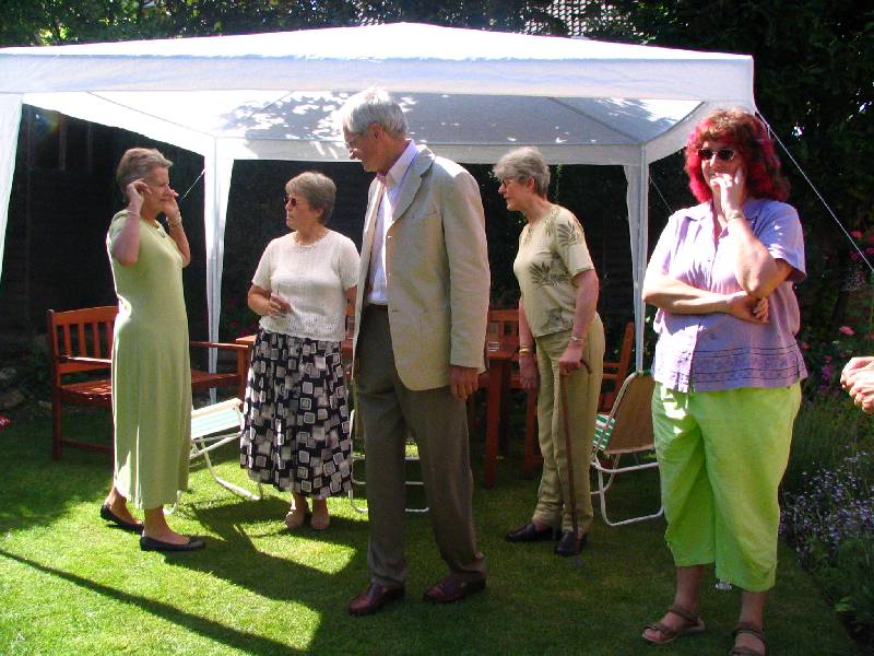 Groups (8) Joanna, Barbara, Tony, Jean & Alison