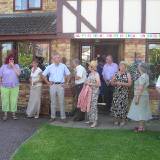 Groups (3) Assembling for the Group Photo
Rick, Alison, Janet, Ray, David, Ann, Mike, Maureen, Jenny, Peter